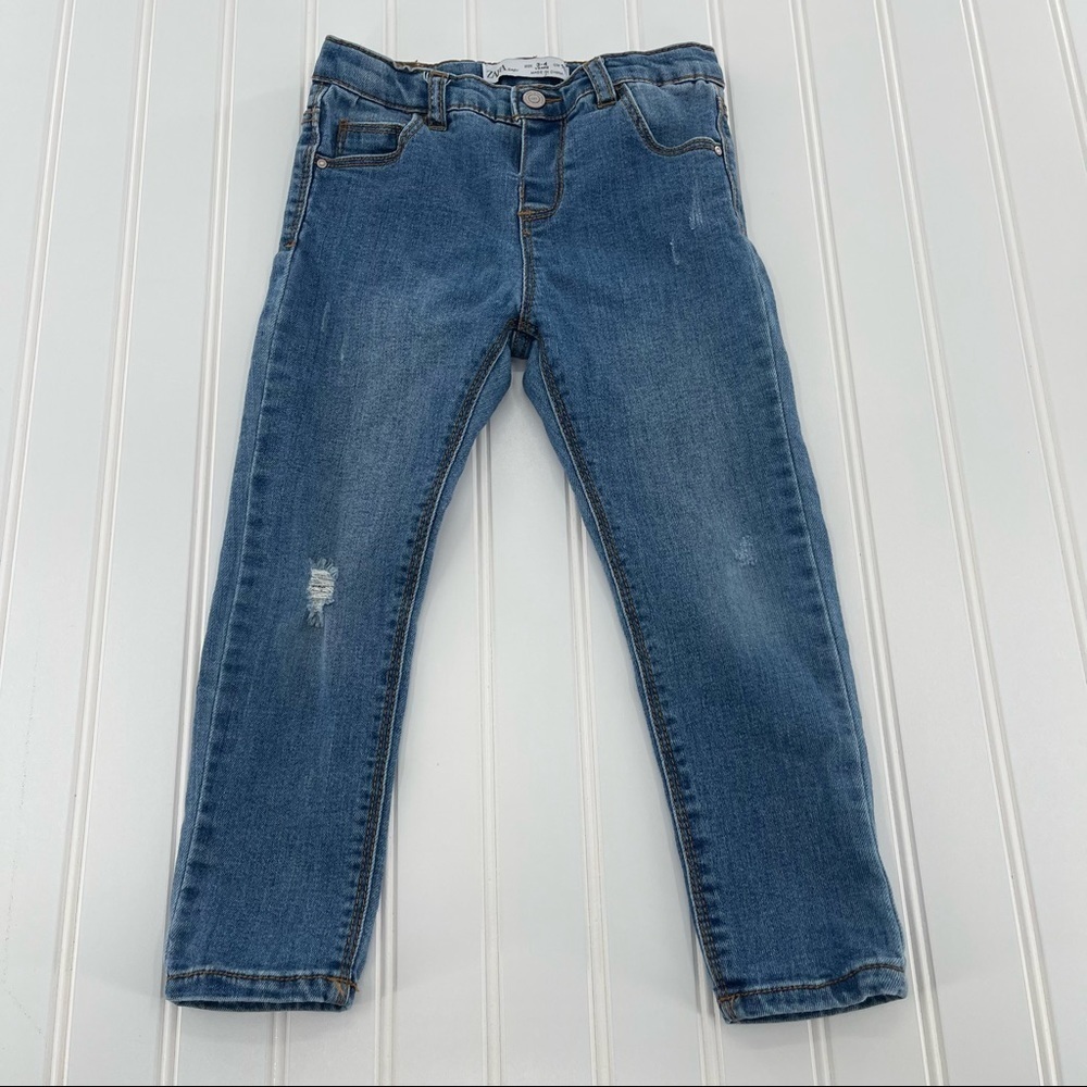 Zara Baby Distressed Jeans Size 3-4 Years